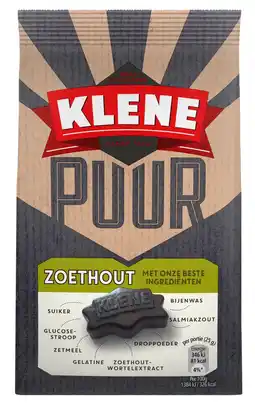 De Online Drogist Klene Puur Zoethout Drop 180GR aanbieding