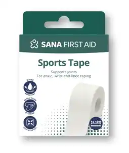 De Online Drogist Sana First Aid Sports Tape 1ST aanbieding