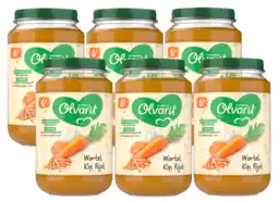 De Online Drogist Olvarit 6m+ Wortel Kip Rijst 200GR aanbieding