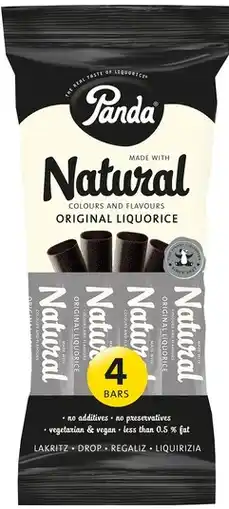 De Online Drogist Panda Dropstaaf 4pack 128GR aanbieding