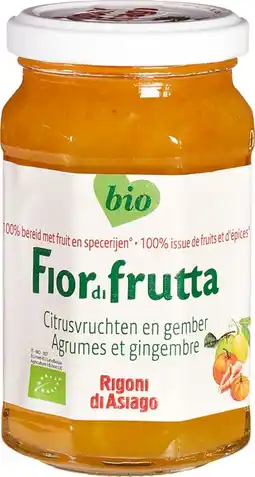 De Online Drogist Fiordifrutta Jam Citrusvruchten en Gember 260GR aanbieding