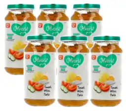 De Online Drogist Olvarit 12+m Tomaat Witvis Pasta 250GR aanbieding