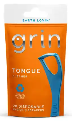 De Online Drogist Grin Tongue Cleaner 20ST aanbieding