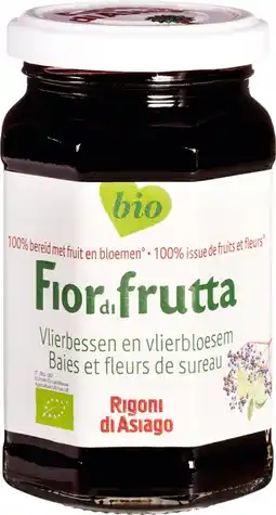 De Online Drogist Fiordifrutta Jam Vlierbessen en Vlierbloesem 250GR aanbieding
