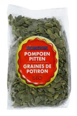 De Online Drogist Horizon Pompoenpitten Bio 400GR aanbieding