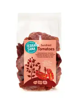 De Online Drogist TerraSana Zongedroogde Tomaten Bio 100GR aanbieding