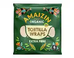 De Online Drogist Amaizin Organic Tortilla Wraps Extra Fibre 6ST aanbieding