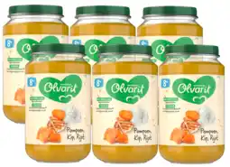 De Online Drogist Olvarit 8m+ Pompoen Kip Rijst 200GR aanbieding