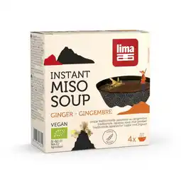 De Online Drogist Lima Soep Instant Miso Gember 60GR aanbieding
