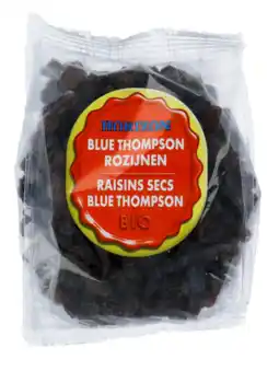 De Online Drogist Horizon Blue Thompson Rozijnen Bio 250GR aanbieding