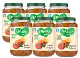 De Online Drogist Olvarit 8m+ Spaghetti Bolognese 200GR aanbieding
