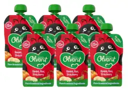 De Online Drogist Olvarit 12m+ Banaan Kiwi Aardbei Knijpfruit 100GR aanbieding
