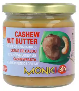 De Online Drogist Monki Cashewpasta 330GR aanbieding