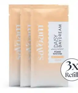 De Online Drogist saVoam Handzeep Daisy Navulling 27,3GR aanbieding