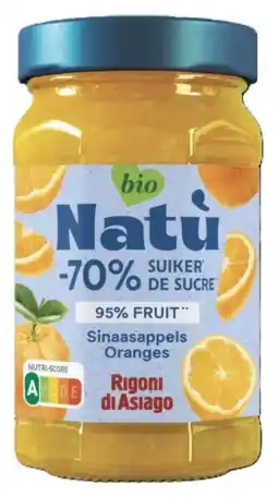 De Online Drogist Natù Sinaasappel Jam 240GR aanbieding