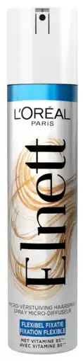 De Online Drogist L'Oréal Paris Elnett Mini Haarspray Flexibel 75ML aanbieding