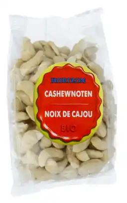 De Online Drogist Horizon Cashewnoten Bio 175GR aanbieding