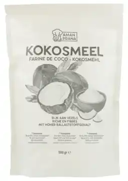 De Online Drogist Aman Prana Kokosmeel 500GR aanbieding