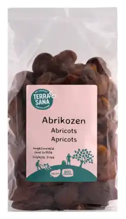De Online Drogist TerraSana Abrikozen Ongezwaveld 1KG aanbieding