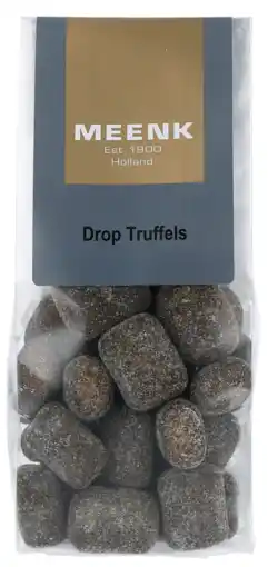 De Online Drogist Meenk Drop Truffels 180GR aanbieding