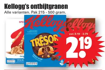 Dirk Kellogg's ontbijtgranen aanbieding