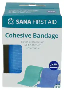 De Online Drogist Sana First Aid Zelfhechtend Tape 1ST aanbieding