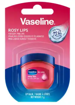 De Online Drogist Vaseline Rosy Lips Lip Balm 7GR aanbieding