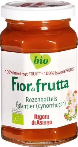 De Online Drogist Fiordifrutta Jam Rozenbottel 250GR aanbieding