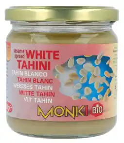 De Online Drogist Monki Witte Tahin Sesam Spread 330GR aanbieding