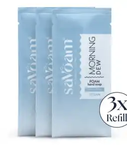 De Online Drogist saVoam Handzeep Morning Navulling 25,5GR aanbieding