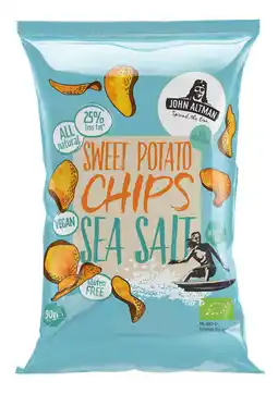 De Online Drogist John Altman Chips Sea Salt Bio 90GR aanbieding