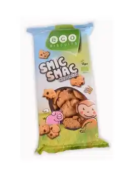 De Online Drogist Eco Biscuit Ecobiscuit Smic Smac Chocolade Koekjes 150GR aanbieding