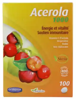 De Online Drogist Orthonat Acerola 1000 Vitamine C Tabletten 30TB aanbieding