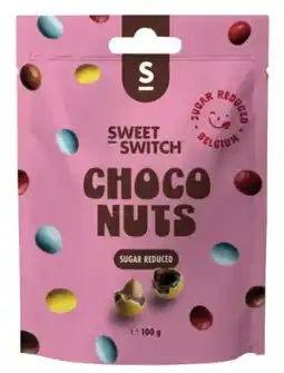 De Online Drogist Sweet-Switch Choco Nuts 100GR aanbieding