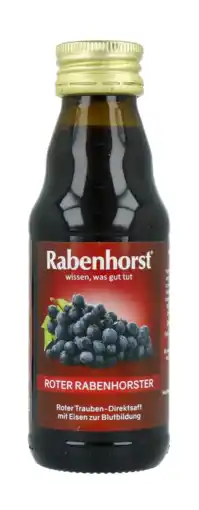 De Online Drogist Rabenhorst Mini Druivensap 125ML aanbieding