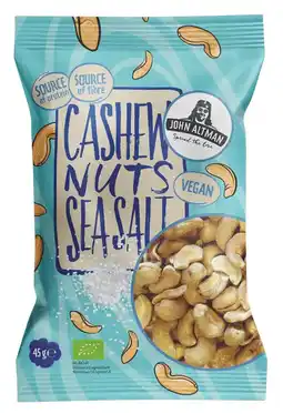 De Online Drogist John Altman Cashew Nuts Sea Salt 45GR aanbieding