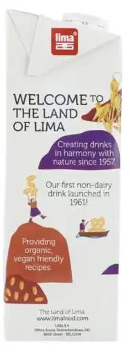 De Online Drogist Lima Barista Haver Drank Suikervrij 1LT aanbieding