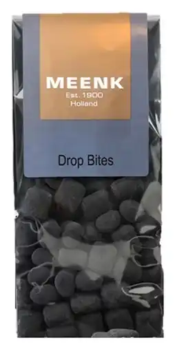 De Online Drogist Meenk Drop Bites 170GR aanbieding