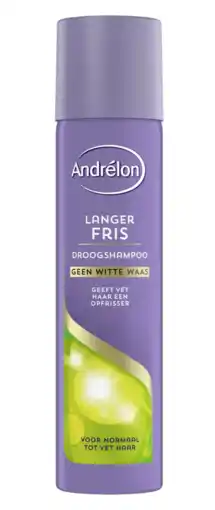 De Online Drogist Andrelon Droogshamp Lang Fris 245ML aanbieding