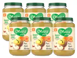 De Online Drogist Olvarit 6m+ Peer Appel Abrikoos 200GR aanbieding