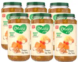 De Online Drogist Olvarit 12m+ Pompoen Kip Pasta 250GR aanbieding