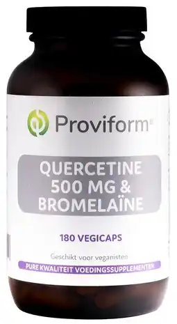 De Online Drogist Proviform Quercetine 500 MG & Bromelaïne 180VCP aanbieding