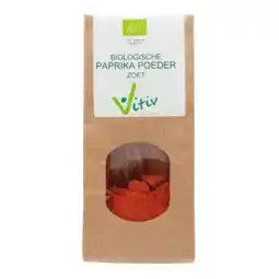 De Online Drogist Vitiv Biologisch Paprikapoeder Zoet 50GR aanbieding