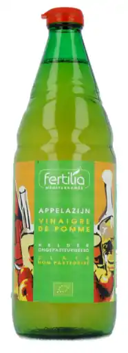 De Online Drogist Fertilia Biologische Appelazijn Helder 750ML aanbieding