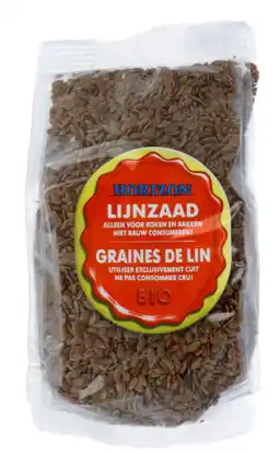 De Online Drogist Horizon Lijnzaad Bio 200GR aanbieding