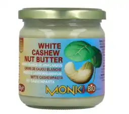 De Online Drogist Monki White Cashew Nut Butter Bio 330GR aanbieding