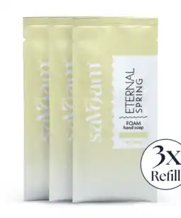 De Online Drogist saVoam Handzeep Spring Navulling 25,5GR aanbieding