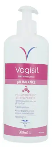 De Online Drogist Vagisil pH Balance Intiem Wash 500ML aanbieding