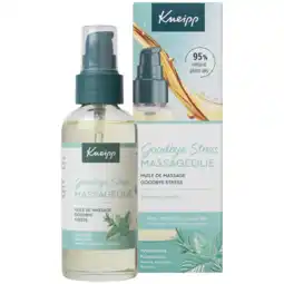 De Online Drogist Kneipp Goodbye Stress Massageolie Watermunt Rozemarijn 100ML aanbieding