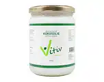 De Online Drogist Vitiv Biologische Kokosolie Extra Virgin 500ML aanbieding